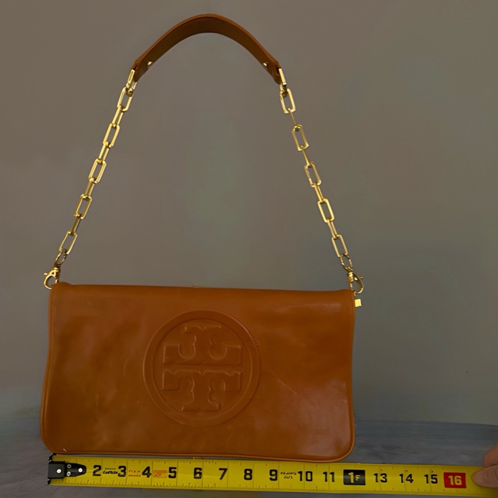 Brown Leather Shoulder Bag